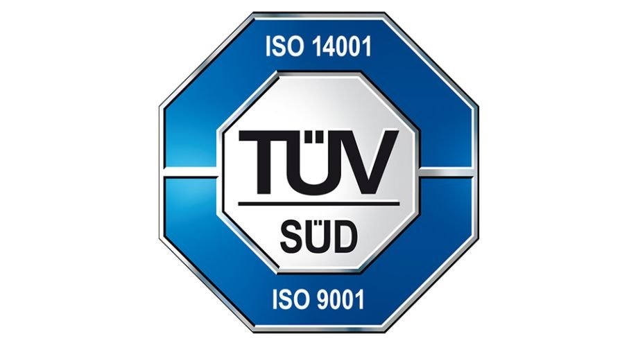 ISO 90001 / 140001 TUV® logo